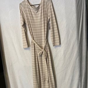 Long Sleeve Hacci Dress